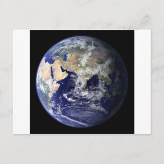 Postal Foto de la Terre - Hémisphère Est
