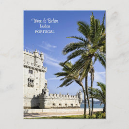 Postal Foto de la Torre Belém, Lisboa, Portugal