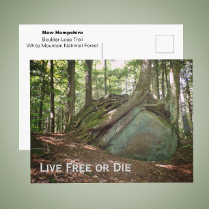 Postal Foto de Live Free or Die New Hampshire