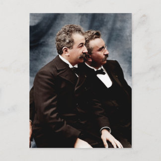 Postal Foto de los hermanos Lumière