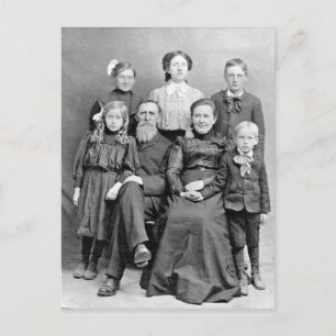 Postal Foto de muerte de la era victoriana