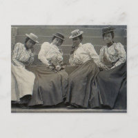 Foto de mujeres afroamericanas de antaño