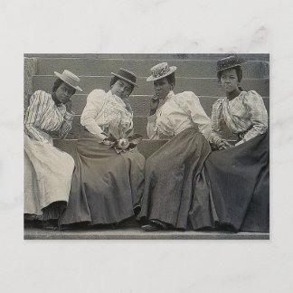 Postal Foto de mujeres afroamericanas de antaño