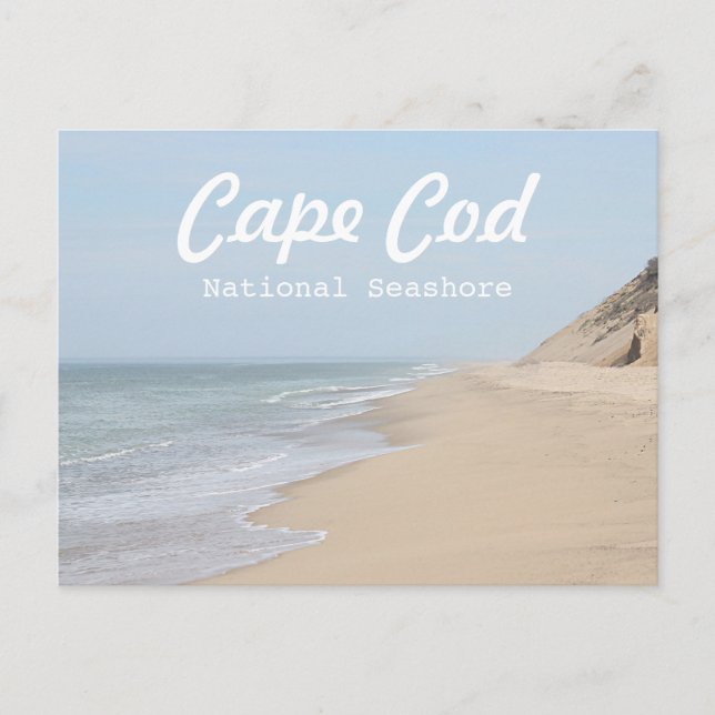 Postal Foto de playa (Anverso)