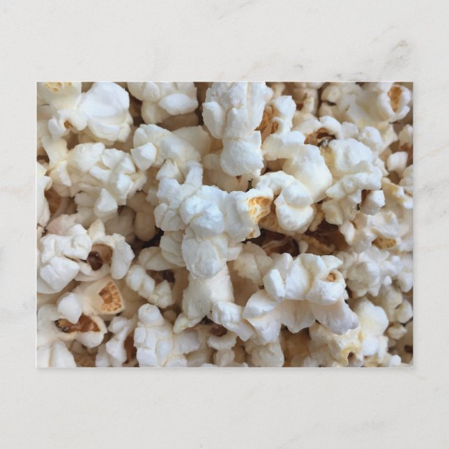 Postal Foto de Popcorn (Anverso)