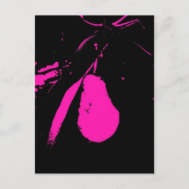 Postal Foto de resumen de color rosa