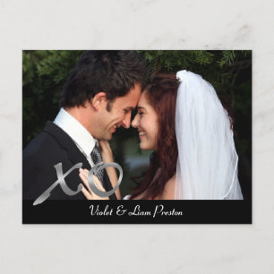 Postal Foto de Silver XO Gracias