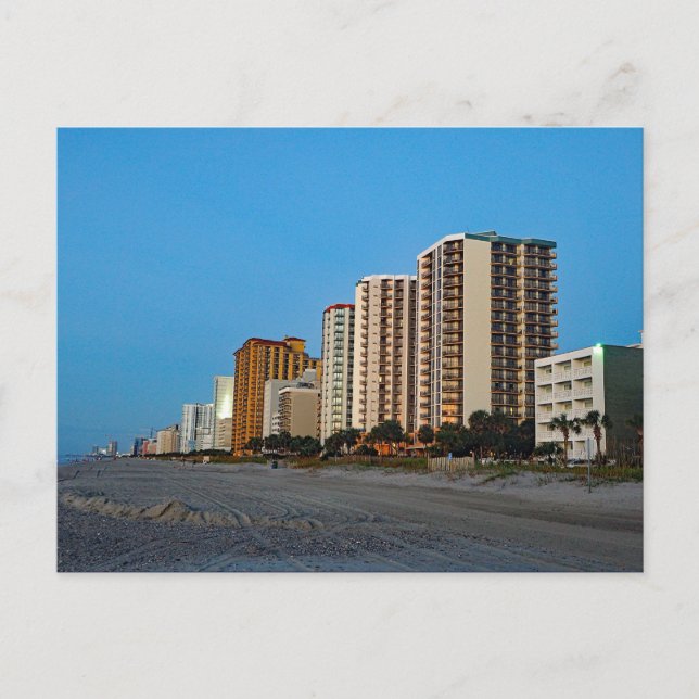 Postal Foto de South Carolina Myrtle Beach (Anverso)