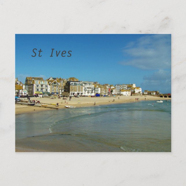 Postal Foto de St Ives Cornwall England (Anverso)