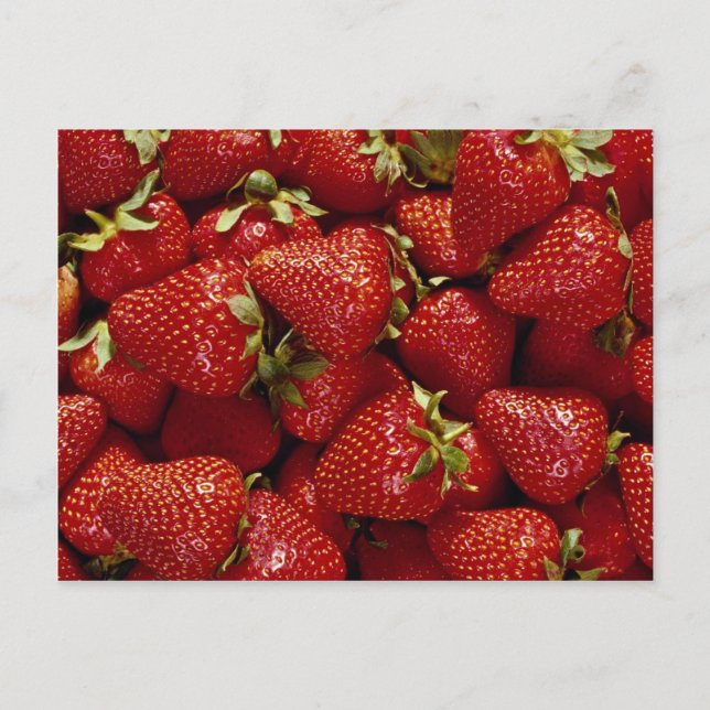 Postal Foto de Strawberries (Anverso)