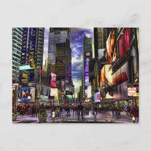 Postal Foto de Times Square en HDR.