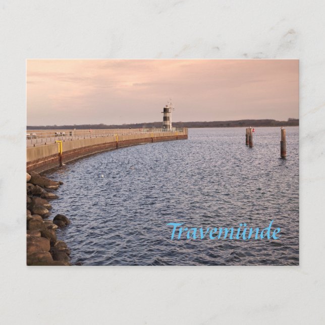 Postal Foto de Travemünde (Anverso)