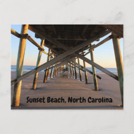 Postal Foto de vacaciones de Sunset Beach North Carolina