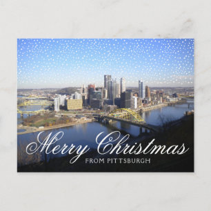 Postal FOTO DE VACACIONES   Feliz Navidad desde Pittsburg
