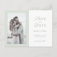 Foto de Verde Salvia Save the Date