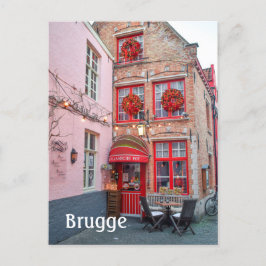 Postal Foto de viaje de Brujas Bélgica