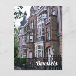 Postal Foto de viaje de Bruselas Bélgica