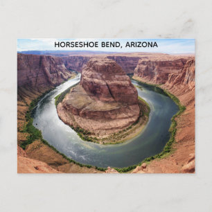 Postal Foto de viaje de Horseshoe Bend Arizona