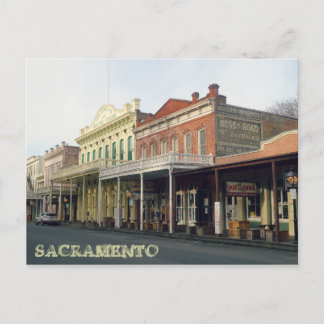 Postal Foto de viaje del distrito de Sacramento Viejo