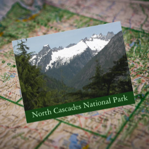 Postal Foto de viaje del Parque Nacional de Cascades del 