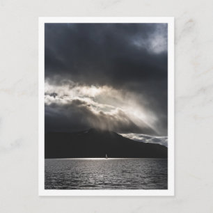 Postal Foto de viaje en barco de vela