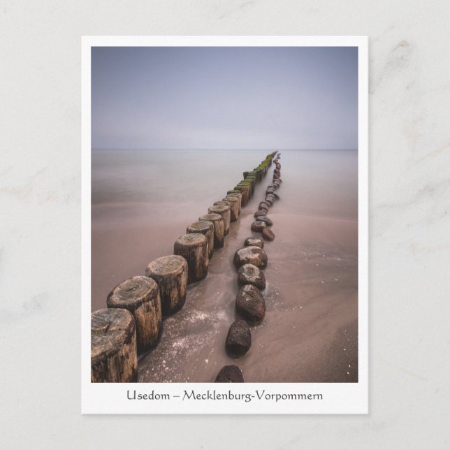 Postal Foto de viaje por el Mar Báltico (Anverso)