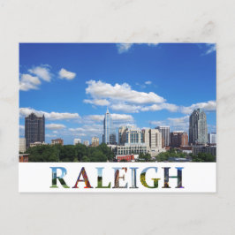 Postal Foto de viaje Raleigh North Carolina City Skyline