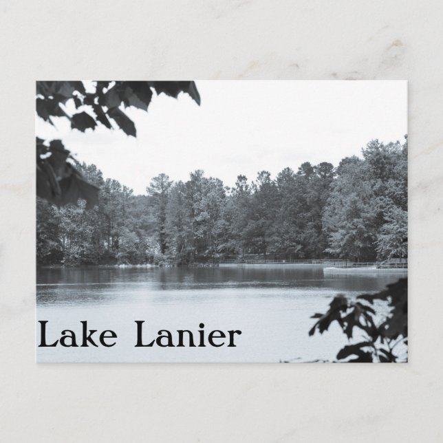 Postal Foto de Vintage Lake Lanier (Anverso)
