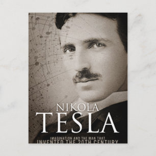 Postal Foto de Vintage Nikola Tesla