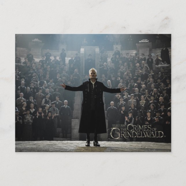 Postal Foto de voz de GELLERT GRINDELWALD™ (Anverso)