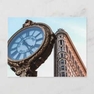 Postal Foto del edificio Flatiron de Nueva York