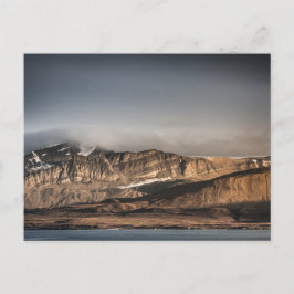 Postal Foto del paisaje de Spitsbergen Svalbard