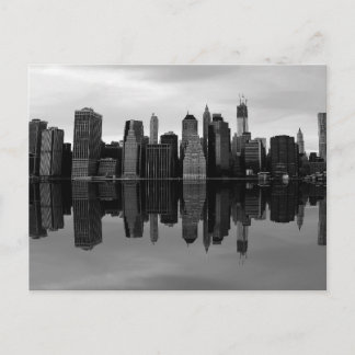 Postal Foto del paisaje del horizonte de New York City