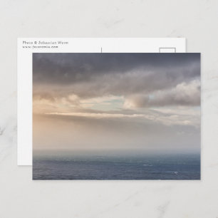 Postal Foto del paisaje oceánico