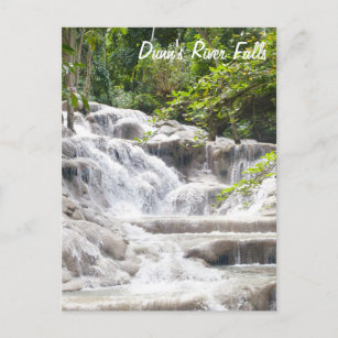 Postal Foto del personalizar Dunn's River Falls