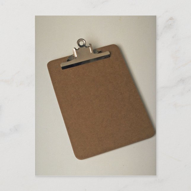 Postal Foto del portapapeles (Anverso)