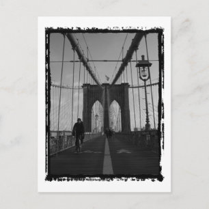 Postal Foto del puente de Brooklyn