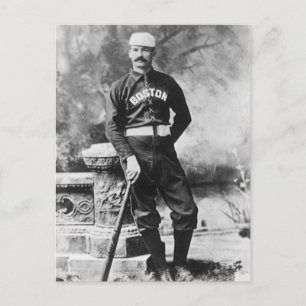 Postal Foto deportiva vintage, jugador de béisbol de Bost