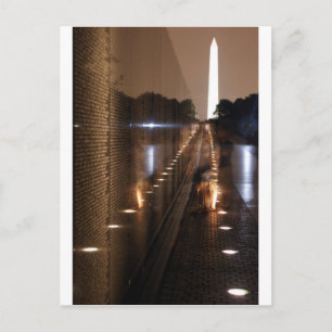 Postal Foto en memoria de veteranos de Vietnam