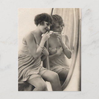 Postal Foto francesa Risqué Vintage