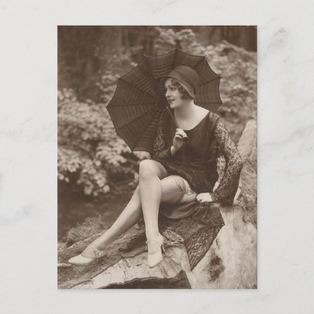 Postal Foto francesa Risqué Vintage (Anverso)