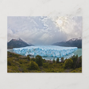 Postal Foto Glaciar Helado Sudamérica Patagonia