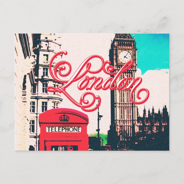 Postal Foto histórica de Londres (Anverso)