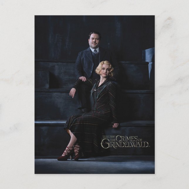 Postal Foto JACOB KOWALSKI™ Y QUEENIE GOLDSTEIN™ (Anverso)