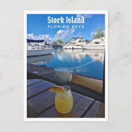 Postal Foto Marina de Stock Island Florida Keys