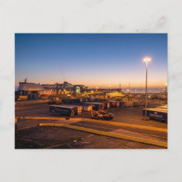 Postal Foto marítima industrial del puerto de Hull al ata