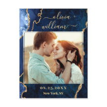 FOTO moderna de oro azul de mármol azul para salva