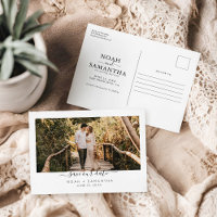 Foto moderna Save the Date Boda Minimalista