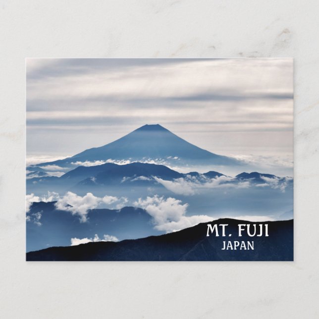 Postal Foto Monte Fuji Volcán Japón (Anverso)