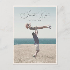 Postal Foto náutica costera, guardar la fecha